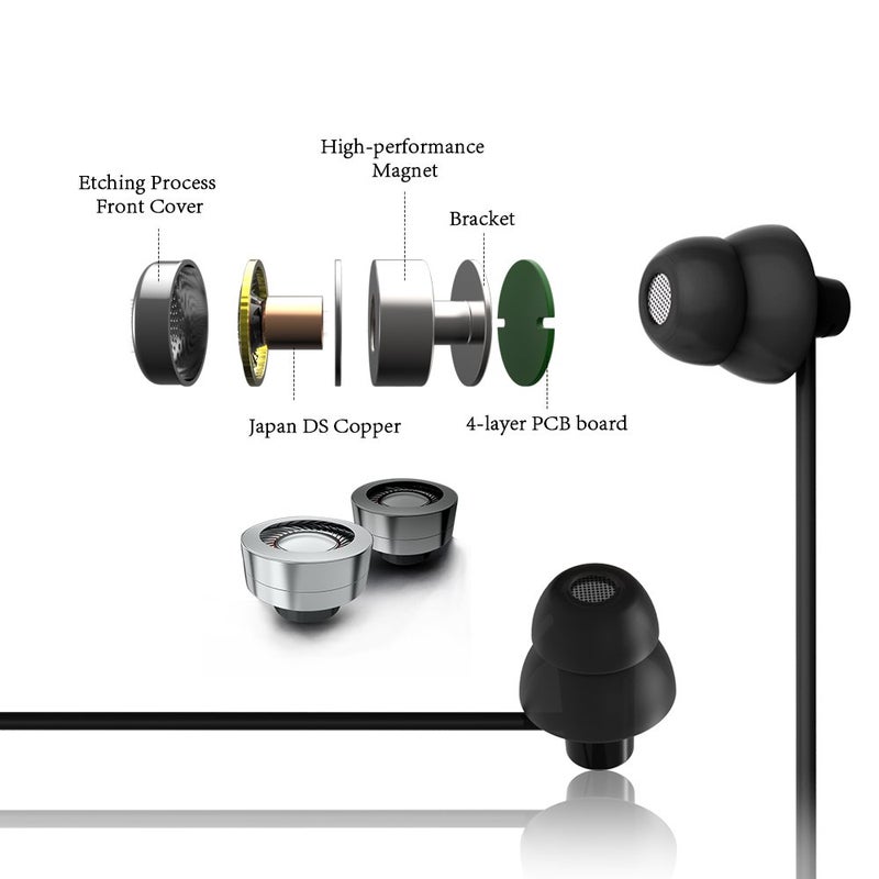 MAXROCK Sleep Earbuds, Ultra-Soft Comfortable Noise Isolating Earplugs Workout Headphones in-Ear Earphones w/Mic & Volume Control - Perfect for Side Sleeper Air Travel, Meditation & Insomnia - Image 5